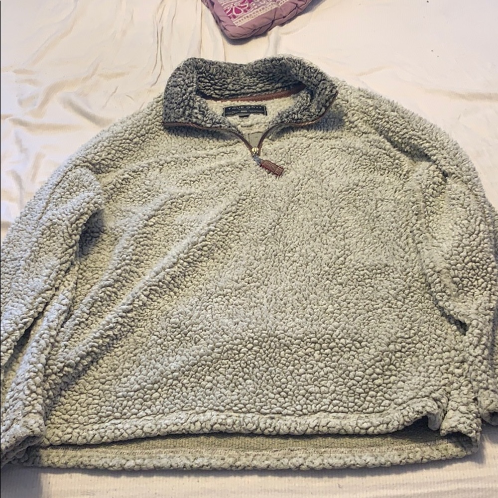 True Grit Sherpa pullover